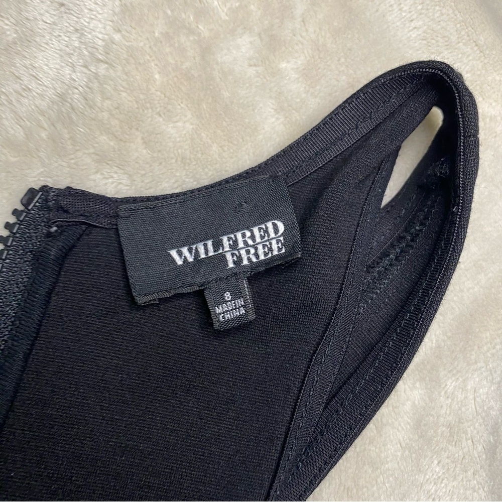 Aritzia Wilfred Free Fit And Flare whimsigoth fringe Size 8 - Picture 6 of 8
